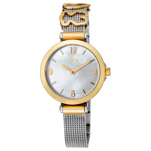 Tous Jewelry - GOLD IP STEEL ICON CHARMS WATCH WITH MOTHER-OF-PEARL
